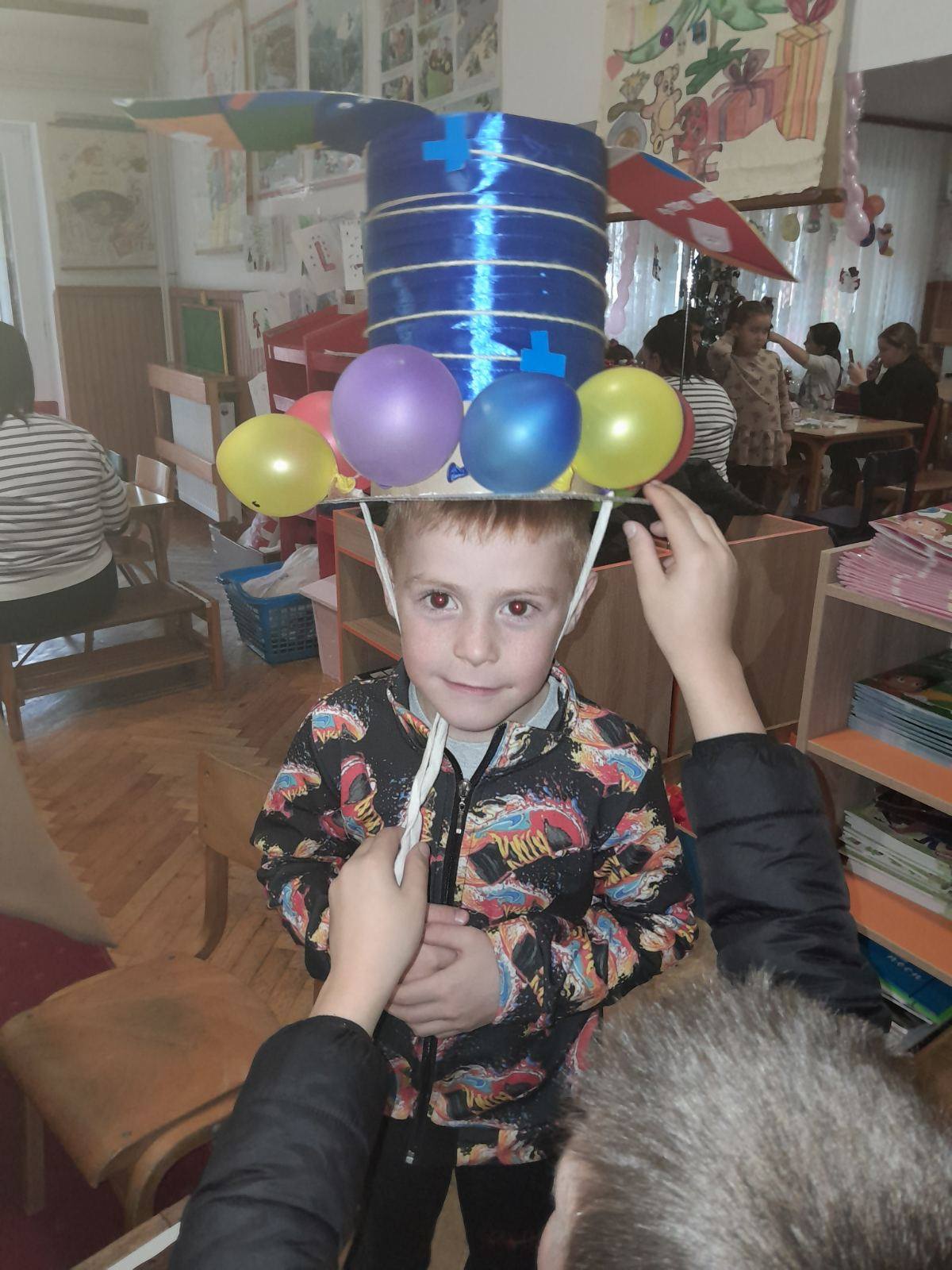 Novogodišnja šeširijada u 10. Grupi vrtića „Sunce